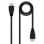 HDMI Kabel Nanocable V1.4 1m Schwarz Hochgeschwindigkeit Ethernet HDMI Kabel Nanocable V1.4 1m Schwarz