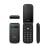 Téléphone Mobile Qubo X-209 4G pour Seniors / Noir / Écran 2,4" / Dual SIM