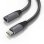 Cable USB Aisens A107-0761 USB-C Macho a Hembra 1.5m 20Gbps 100W 8K Gris