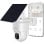 Camera WiFi Nivian NVS-IPC-08-BATSOLAR-L 2K Motorisé Extérieur avec Batterie et Panneau Solaire