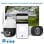 Kit CCTV Nivian 4 cámaras 2K WiFi-6 visión nocturna dual detección IA audio bidireccional