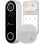 Videoporteiro Nivian NVS-IPC-DB1 Full HD WiFi Visão Noturna Bateria Alexa Tuya