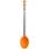 Cucharón Bra Efficient A195007 Naranja 35cm Nylon y Silicona Mango Acero Inoxidable
