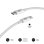 Cable USB-C Subblim PLUS 100W 1m Carga Rápida PD3.0 QC3.0 E-Marker Transferencia 480Mbps Blanco