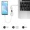 Cabo USB-C Subblim PLUS 100W 2m nylon branco