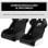 Asiento Sim Racing Fanatec ClubSport GT Blanco Reforzado con Fibra Soporte Lumbar 635x653x920mm