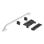 Soporte Fanatec ClubSport GT CRD-9900026-WW Derecho Blanco aluminio extruido multiacople