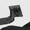 Bandeja para teclado Fanatec CRD-9900015-WW brazo articulado VESA acero aluminio negro