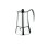 Cafetera Italiana Monix M630004 4 tazas acero inoxidable apta para inducción exterior brillante