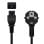 Netzkabel Nanocable CEE7 Stecker auf C5 Kupplung 3m Schwarz Netzkabel Nanocable CEE7 Stecker auf C5 Kupplung 3m Schwarz