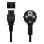 Netzkabel Nanocable CEE7 Stecker auf C5 Kupplung 3m Schwarz Netzkabel Nanocable CEE7 Stecker auf C5 Kupplung 3m Schwarz