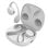 Auricular SPC Ether 2 Sense Bluetooth 5.3 Open-ear Clip Cancelación ENC 30h Blanco