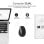 Ratón Subblim inalámbrico 4000 DPI Dual Bluetooth/2.4GHz batería recargable silencioso