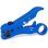 Pelacables Coaxial Vention KEBL0 3,2-9,0mm Acero ABS Azul Cuchillas Convertibles Profesional