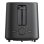 Toaster Xiaomi XMTSJ01FD 2 breite Schlitze 930 W 6 Bräunungsstufen Auftaufunktion Krümelschublade Schwarz
