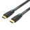 Cavo HDMI Vention AAMBJ 2.0 5m Nero 4K 60Hz Connettori Placcati Oro