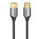 Cable HDMI Vention ALEHD 2.0 4K 18Gbps 50cm Delgado Gris Plug and Play
