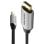 Kabel Konverter Vention CGZBG USB Typ-C zu DisplayPort 1,5m Aluminium Schwarz