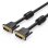 Cable DVI Vention EAABF 1m DVI-D Macho a DVI-D Macho chapado en oro negro