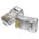 Conector RJ45 Vention IDBR0 Cat5e UTP 50 unidades Transparente/Plata Cobre puro