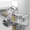 Conector RJ45 Vention IDBR0 Cat5e UTP 50 unidades Transparente/Plata Cobre puro