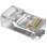 Conector RJ45 Vention IDBR0 Cat5e UTP 50 unidades Transparente/Plata Cobre puro