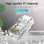 Conector RJ45 Vention IDBR0 Cat5e UTP 50 unidades Transparente/Plata Cobre puro