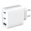 Ladegerät SPC Ultra Fast Charger 4342B Weiß 65W 2x USB-C 1x USB-A
