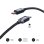 Cable USB-C Subblim Optimus 2m 60W PD Nylon Trenzado Aluminio 480Mbps Negro
