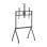 Soporte de suelo AISENS FT86FE-369 para TV 55-100" hasta 120kg con ruedas y bandeja