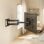 Soporte de Pared AISENS WT90TSLE-387 Giratorio Inclinable Nivelable 60kg 43-90" VESA 800x400