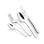 Cubierto Monix M202974 Acero Inoxidable 18/10 Pack 24 piezas espesor 2mm elegante