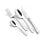 Cubierto Monix M202974 Acero Inoxidable 18/10 Pack 24 piezas espesor 2mm elegante