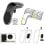 Soporte de Smartphone para Coche Muvit MCCHL0007 Universal Magnético Rotación 360° Negro