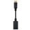 Conversor Nanocable DisplayPort Macho HDMI Hembra 15cm Negro
