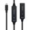 Cable USB-C Nanocable 10.01.1312 10m Prolongador USB 3.2 Gen1 con Amplificador Negro