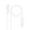 USB-C Kabel Nanocable 3A 1,5m USB 2.0 Weiß USB-C Male to Male USB-C Kabel