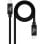 Cable USB Nanocable 10.01.5002 USB4 Gen3x2 40Gbps 240W USB-C/M-USB-C/M 1.8m Negro