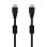 HDMI-Kabel Nanocable 1.8m V1.4 Ferrit Gold 4K 3D Schwarz