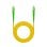 Cabo Fibra Óptica Nanocable SC/APC a SC/APC Monomodo G657.A2 LSZH 20m Amarelo