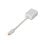 Convertitore Mini DisplayPort a VGA Aisens A125-0136 15cm Bianco