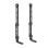 Soporte barra de sonido AISENS SPK03U-375 acero negro compatible VESA 15kg 493mm