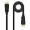 Cable DisplayPort Nanocable 10.15.2601 1m 8K 32,4Gbps Macho-Macho Blindado Negro