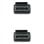 Cable DisplayPort Nanocable 10.15.2601 1m 8K 32,4Gbps Macho-Macho Blindado Negro