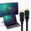 Cable DisplayPort Nanocable 10.15.2601 1m 8K 32,4Gbps Macho-Macho Blindado Negro