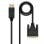 Adapterkabel Nanocable 10.15.4502 DisplayPort auf DVI 2m Vergoldet 24K Schwarz