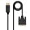 Cable conversor Nanocable 10.15.4502 DisplayPort a DVI 2m oro 24K negro