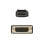 Adaptador Nanocable 10.15.4502 DisplayPort para DVI 2m Preto Ouro 24K