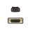 Cable conversor Nanocable 10.15.4502 DisplayPort a DVI 2m oro 24K negro