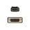 Adapterkabel Nanocable 10.15.4502 DisplayPort auf DVI 2m Vergoldet 24K Schwarz